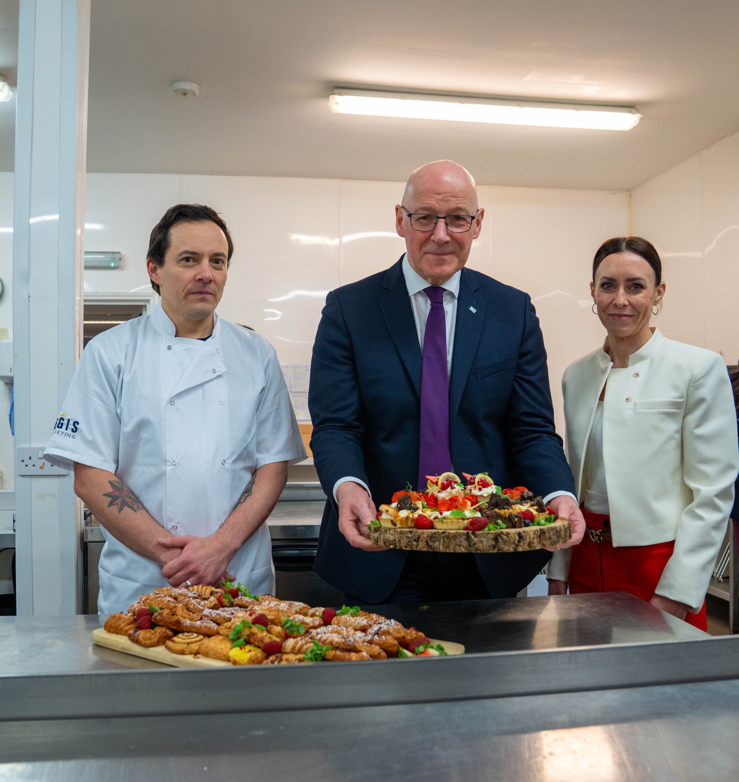Regis Banqueting Welcomes First Minister John Swinney for The King’s Trust Start Up Challenge